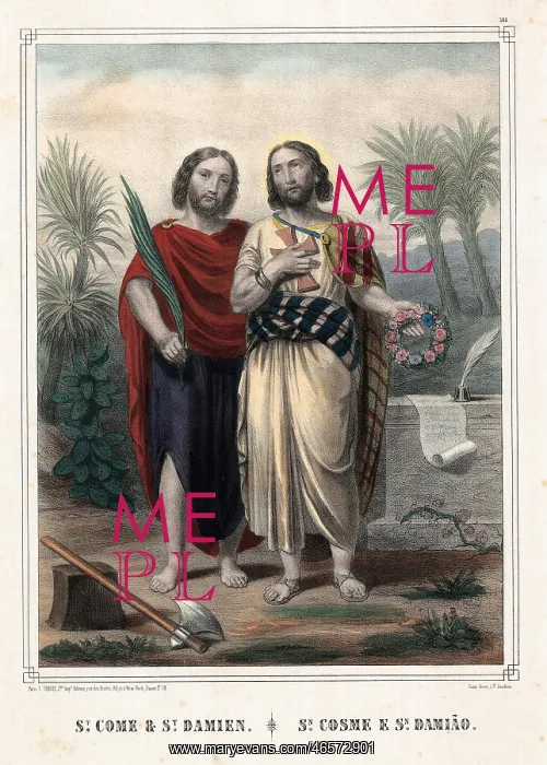 : Sts Cosmas and Damian (died ca. 287) are regarded : Sts Cosmas and Damian (died ca. 287) are regarded