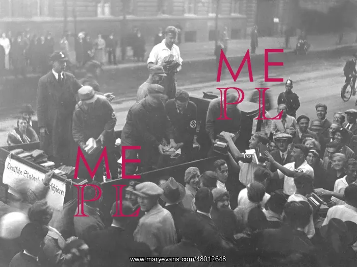 : Student Action against un-German literature in Berlin, 193 : Student Action against un-German literature in Berlin, 193