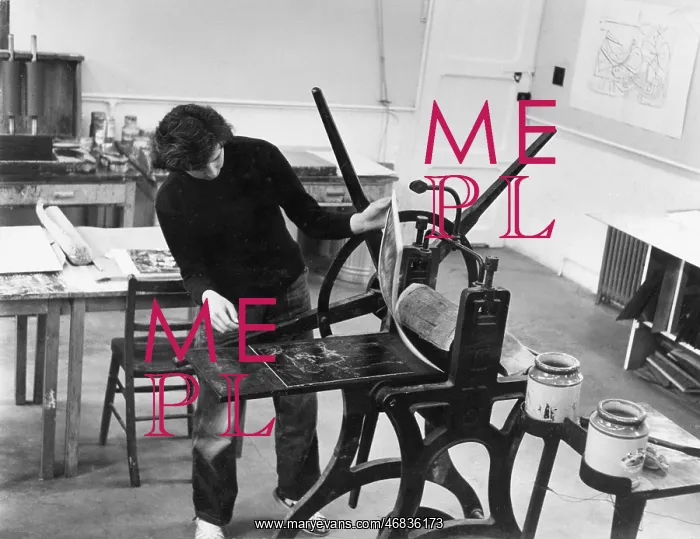 : Student at Corsham Art School : Student at Corsham Art School