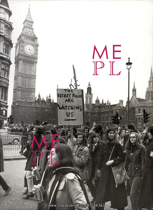 : Student demonstration in support of Rudi Dutschke, London : Student demonstration in support of Rudi Dutschke, London