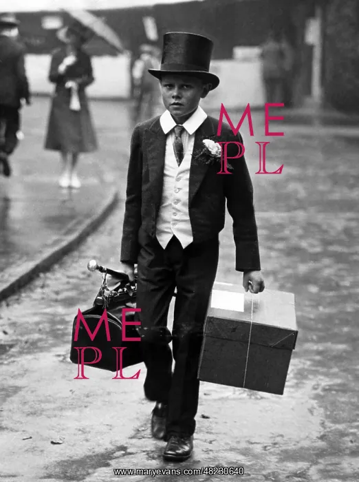 : Student from Eton Public School in London, 1925 : Student from Eton Public School in London, 1925