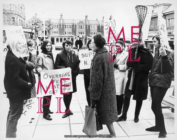 : Student fees demonstration, Eastbourne : Student fees demonstration, Eastbourne