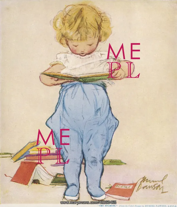 : The Student by Muriel Dawson : The Student by Muriel Dawson