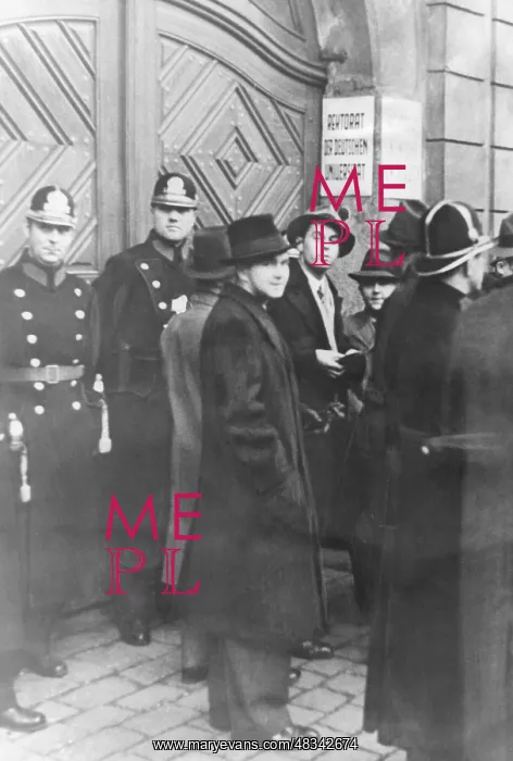 : Student riots in Prague, 1934 : Student riots in Prague, 1934