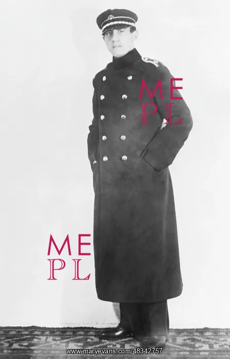 : Student in uniform, around 1918 : Student in uniform, around 1918