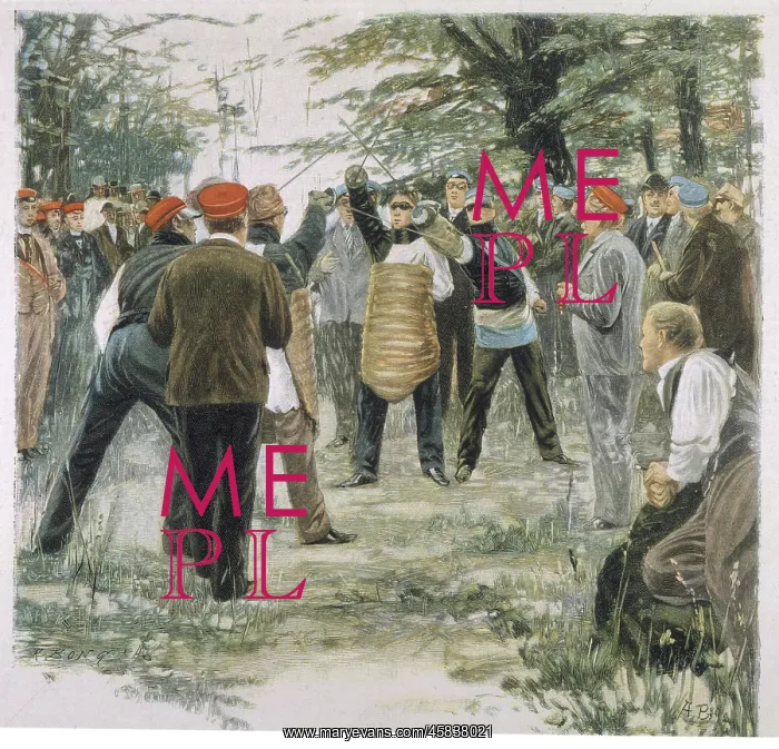 : STUDENTS DUEL 1890S : STUDENTS DUEL 1890S
