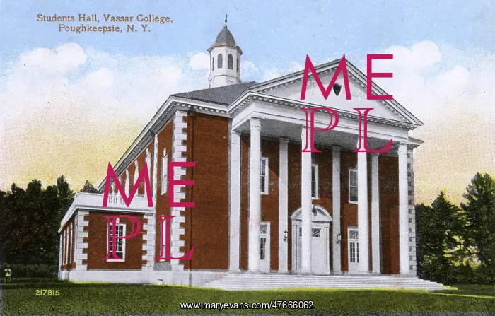 : Students Hall, Vassar College, Poughkeepsie, NY State, USA : Students Hall, Vassar College, Poughkeepsie, NY State, USA