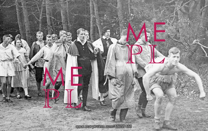 : Students of a labor camp when acting, 1932 : Students of a labor camp when acting, 1932