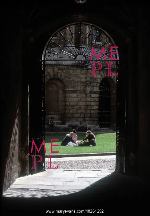 : Students meeting at the Radcliffe Camera : Students meeting at the Radcliffe Camera