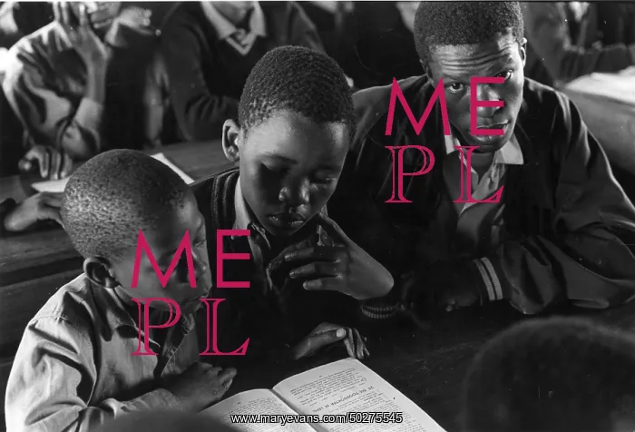 : Students in Soweto learning Afrikaans : Students in Soweto learning Afrikaans