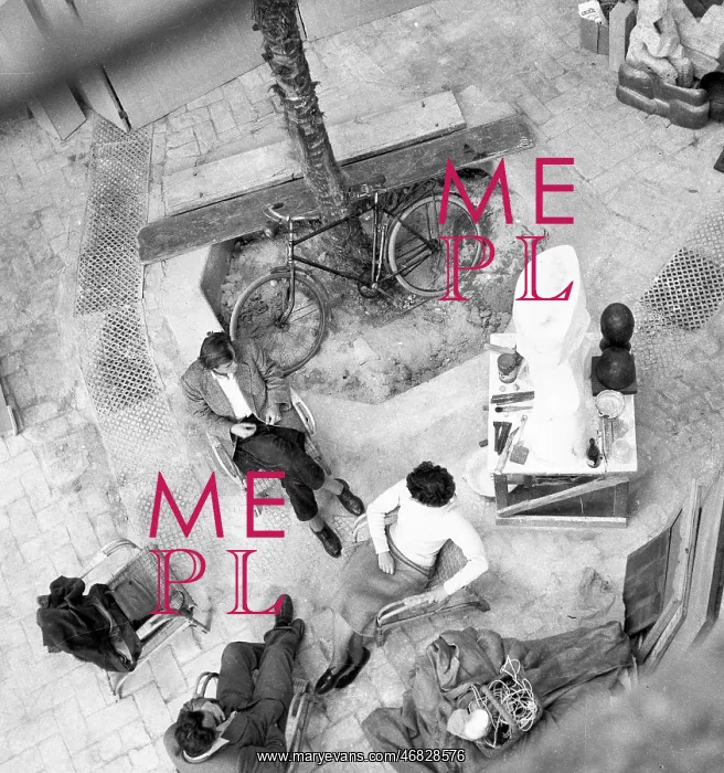 : Studio of Austrian sculptor Karl Prantl : Studio of Austrian sculptor Karl Prantl