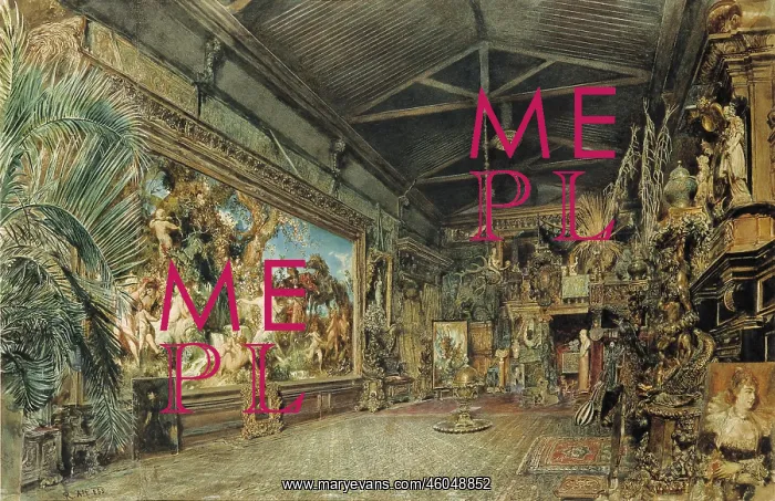 : The studio of Hans Makart : The studio of Hans Makart