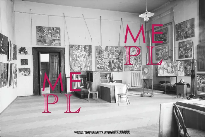 : Studio of Herbert Boeckl : Studio of Herbert Boeckl