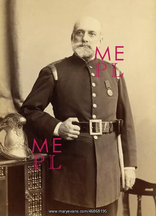 : Studio photo of Superintendent William Port : Studio photo of Superintendent William Port