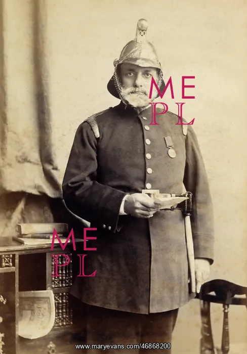: Studio photo of Superintendent William Port : Studio photo of Superintendent William Port