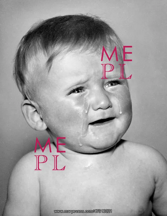 : Studio portrait, little boy crying : Studio portrait, little boy crying