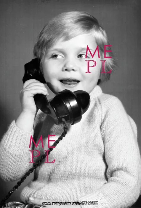 : Studio portrait, little boy on the phone : Studio portrait, little boy on the phone