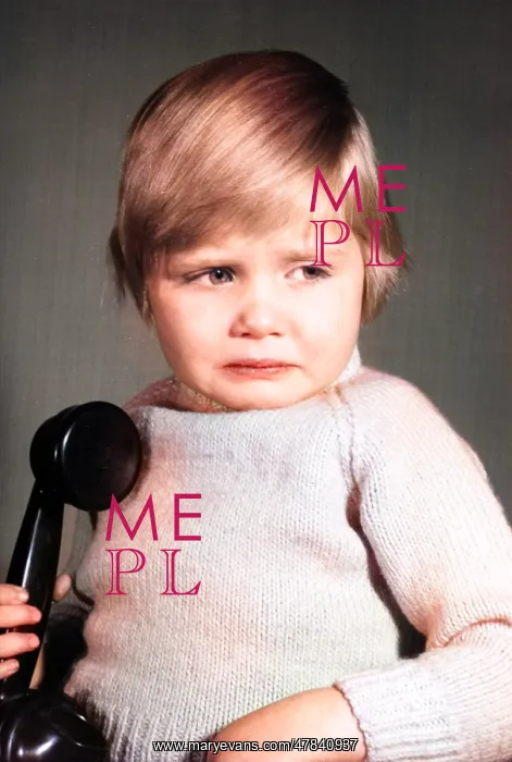 : Studio portrait, little boy on the phone : Studio portrait, little boy on the phone