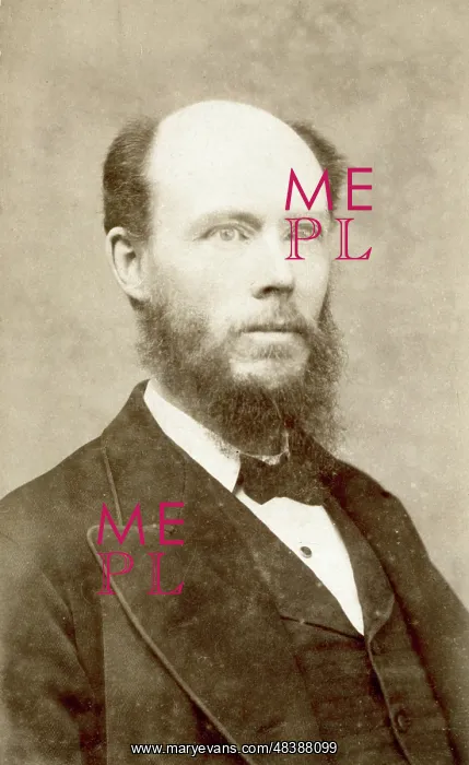  : Studio portrait of a man on a carte de visite