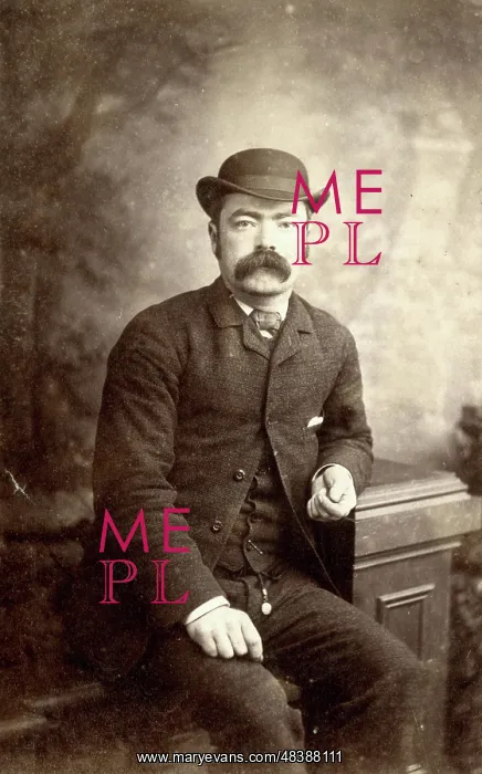  : Studio portrait of a man on a carte de visite