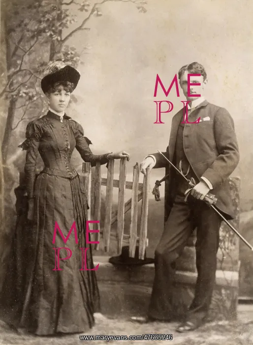 : Studio portrait of young couple, San Antonio, Texas, USA : Studio portrait of young couple, San Antonio, Texas, USA