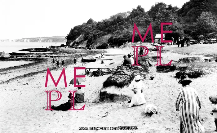  : Studland, the Beach 1925