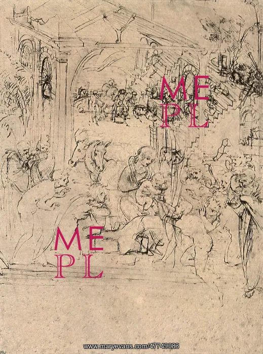 : Study for the Adoration of the Magi, by da Vinci : Study for the Adoration of the Magi, by da Vinci