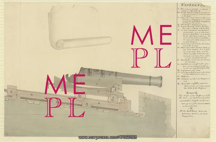 : Study of a Canon : Study of a Canon