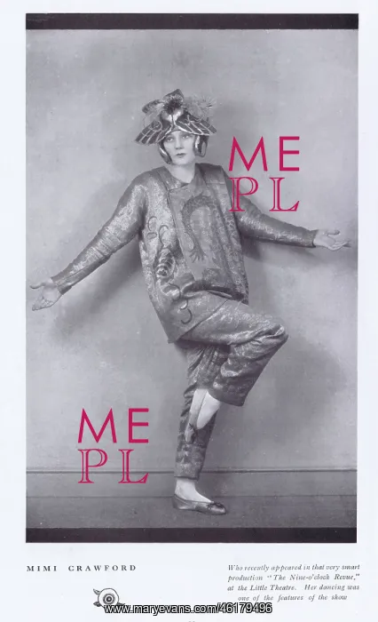 : A study of the dancer and actress Mimi Crawford : A study of the dancer and actress Mimi Crawford