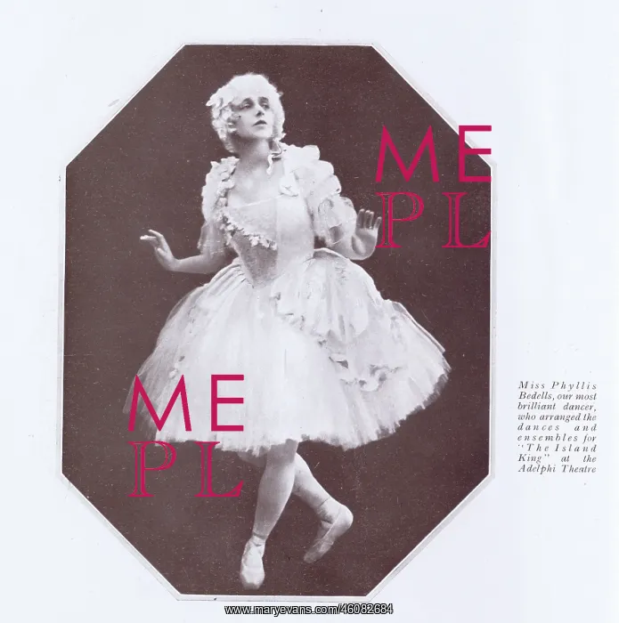 : A study of the dancer Phyllis Bedells, 1922 : A study of the dancer Phyllis Bedells, 1922