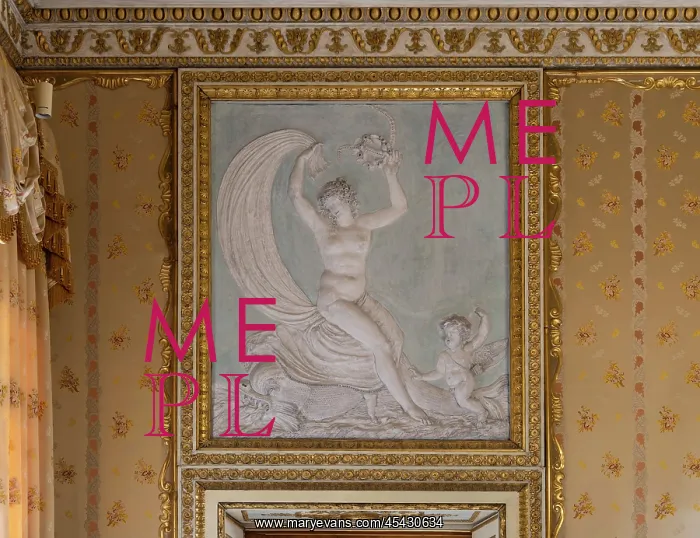 : Study of the Emperor, Royal Palace, Venice, Italy : Study of the Emperor, Royal Palace, Venice, Italy