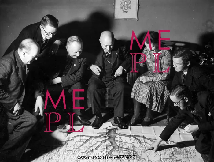 : Study of a family tree, 1930s : Study of a family tree, 1930s