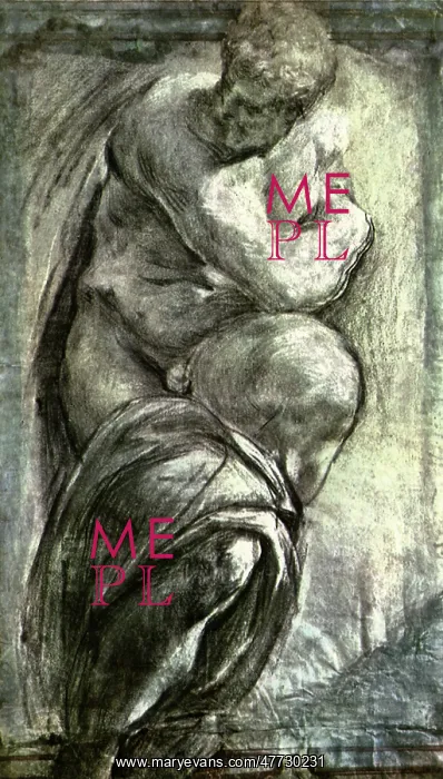 : Study after a figure by Michelangelo, by El Greco : Study after a figure by Michelangelo, by El Greco
