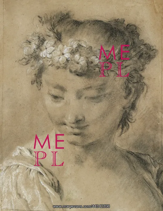 : Study of a Girl's Head : Study of a Girl's Head