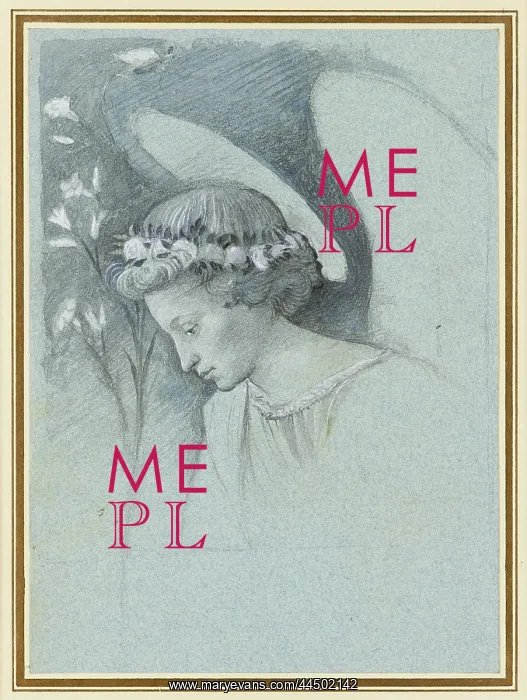 : Study of the Head of the Angel Gabriel - Lippi : Study of the Head of the Angel Gabriel - Lippi