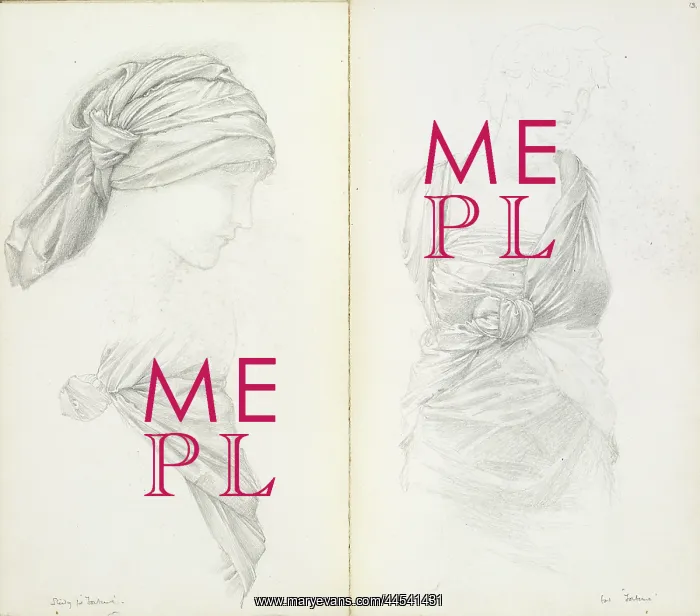 : Study - Mary Magdalene in The Morning of Resurrection : Study - Mary Magdalene in The Morning of Resurrection