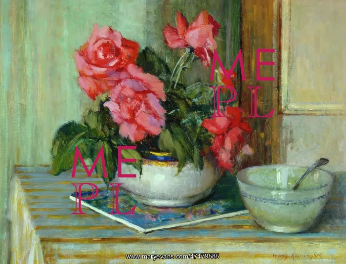 : Study in Red and Green ' red roses : Study in Red and Green ' red roses