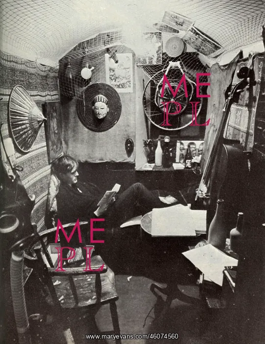 : Study room at Rugby School, 1967 : Study room at Rugby School, 1967