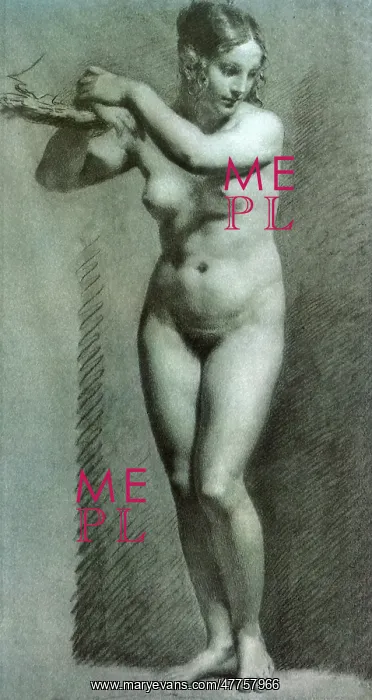  : Study of a Standing Female Nude