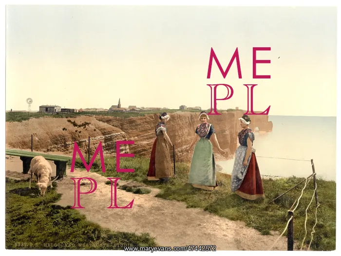 : Study of the west side, Helgoland, Germany : Study of the west side, Helgoland, Germany
