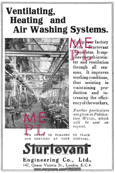 : Sturtevant Engineering Factory Heating & Air Washing Systems : Sturtevant Engineering Factory Heating & Air Washing Systems
