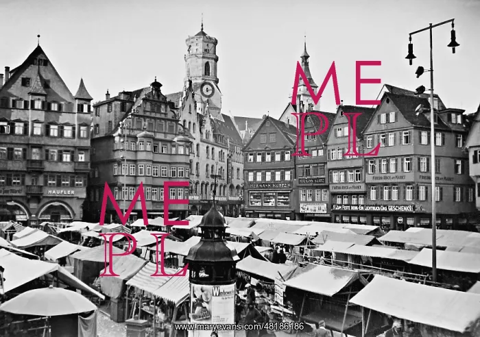: Stuttgart's Market Square : Stuttgart's Market Square