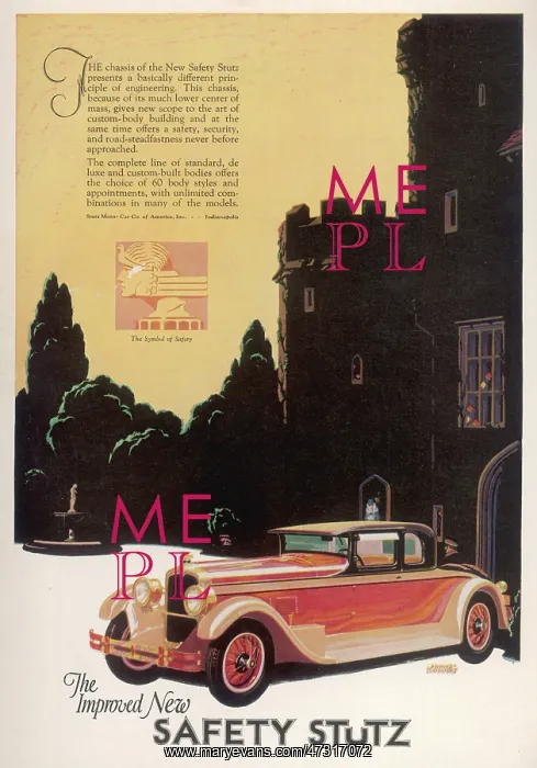 : STUTZ SAFETY : STUTZ SAFETY