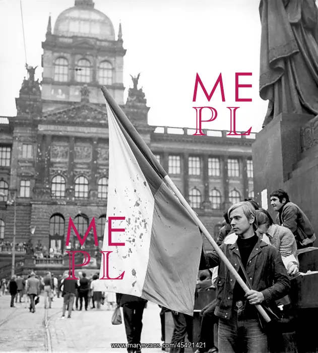 : St.Wenceslas monument - protest - protesters : St.Wenceslas monument - protest - protesters
