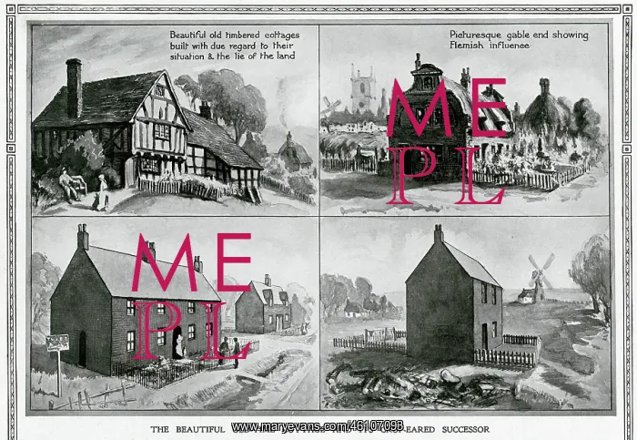 : Styles of cottage, old and new : Styles of cottage, old and new
