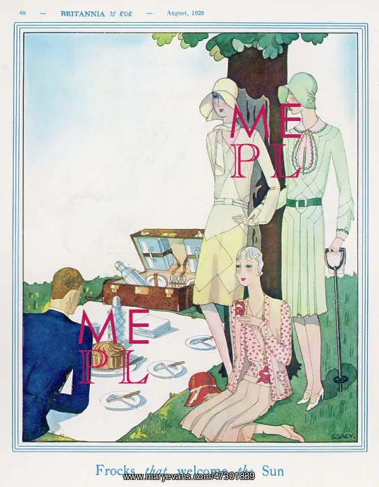 : STYLISH PICNIC / 1929 : STYLISH PICNIC / 1929