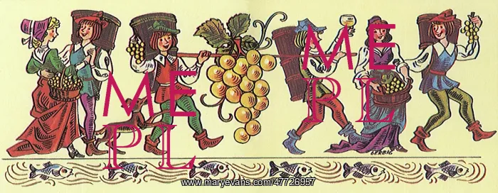  : Stylized Grape Pickers