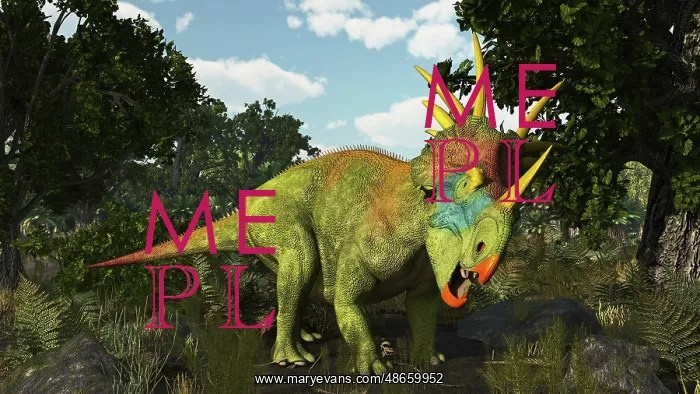 : Styracosaurus, a horned dinosaur : Styracosaurus, a horned dinosaur