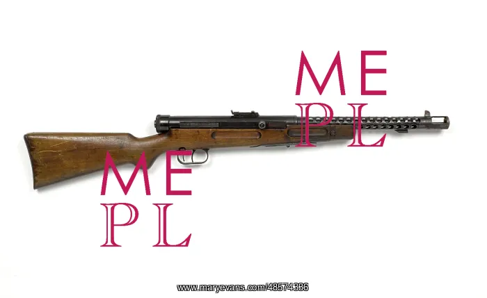 : Sub Machine Gun, Beretta, 9 Mm M38A : Sub Machine Gun, Beretta, 9 Mm M38A