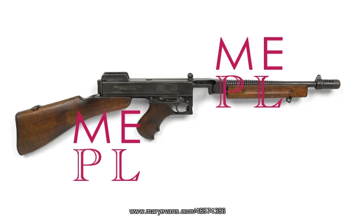 : Sub Machine Gun, Thompson, .45 In M1928A1 : Sub Machine Gun, Thompson, .45 In M1928A1